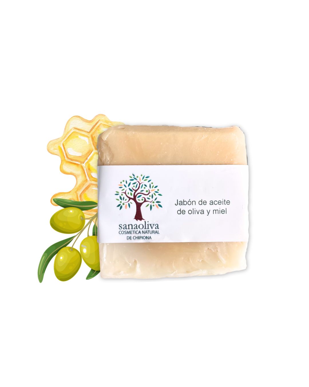 Jabón de aceite de oliva y miel